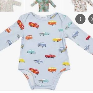 Angel Dear Cars Long Sleeve Onesie